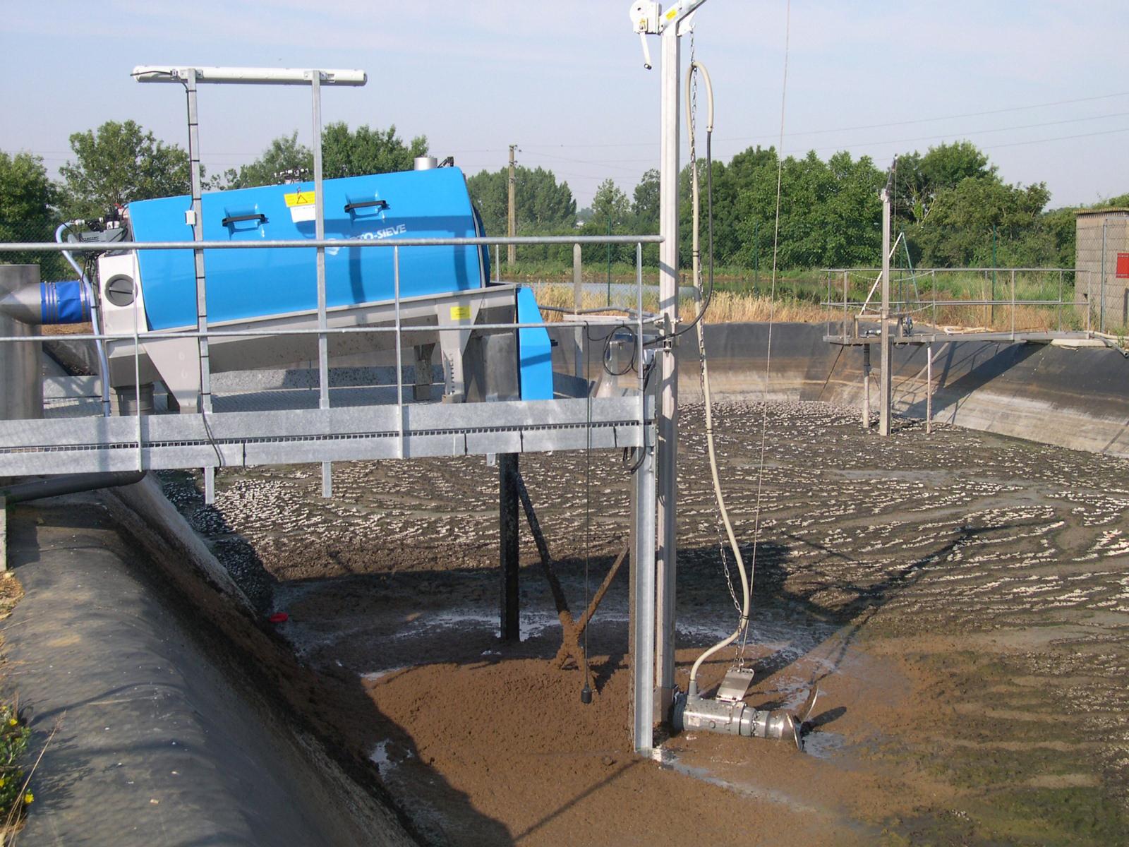 Anoxic/Anaerobic tanks, mixing